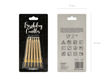 Picture of BIRTHDAY CANDLES PLAIN GOLD - 6 PACK